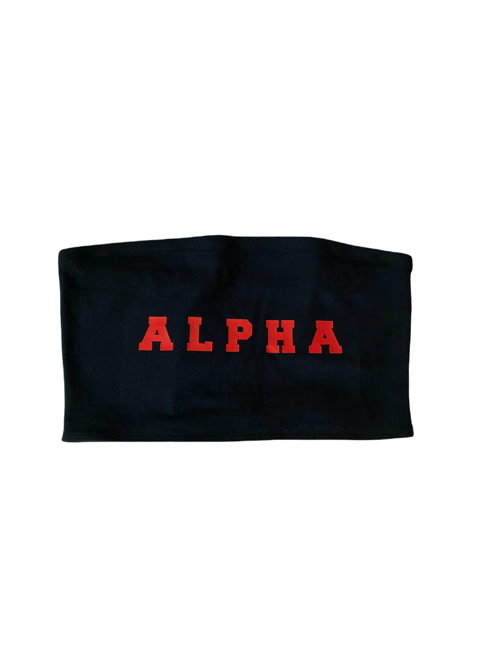 "ALPHA" TUBE TOP