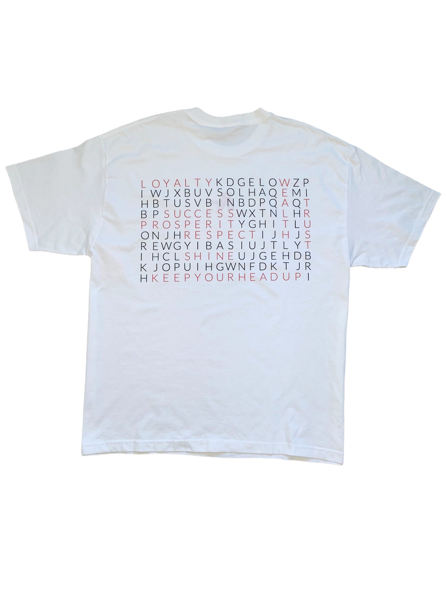 "CROSSWORD" LOGO TEE