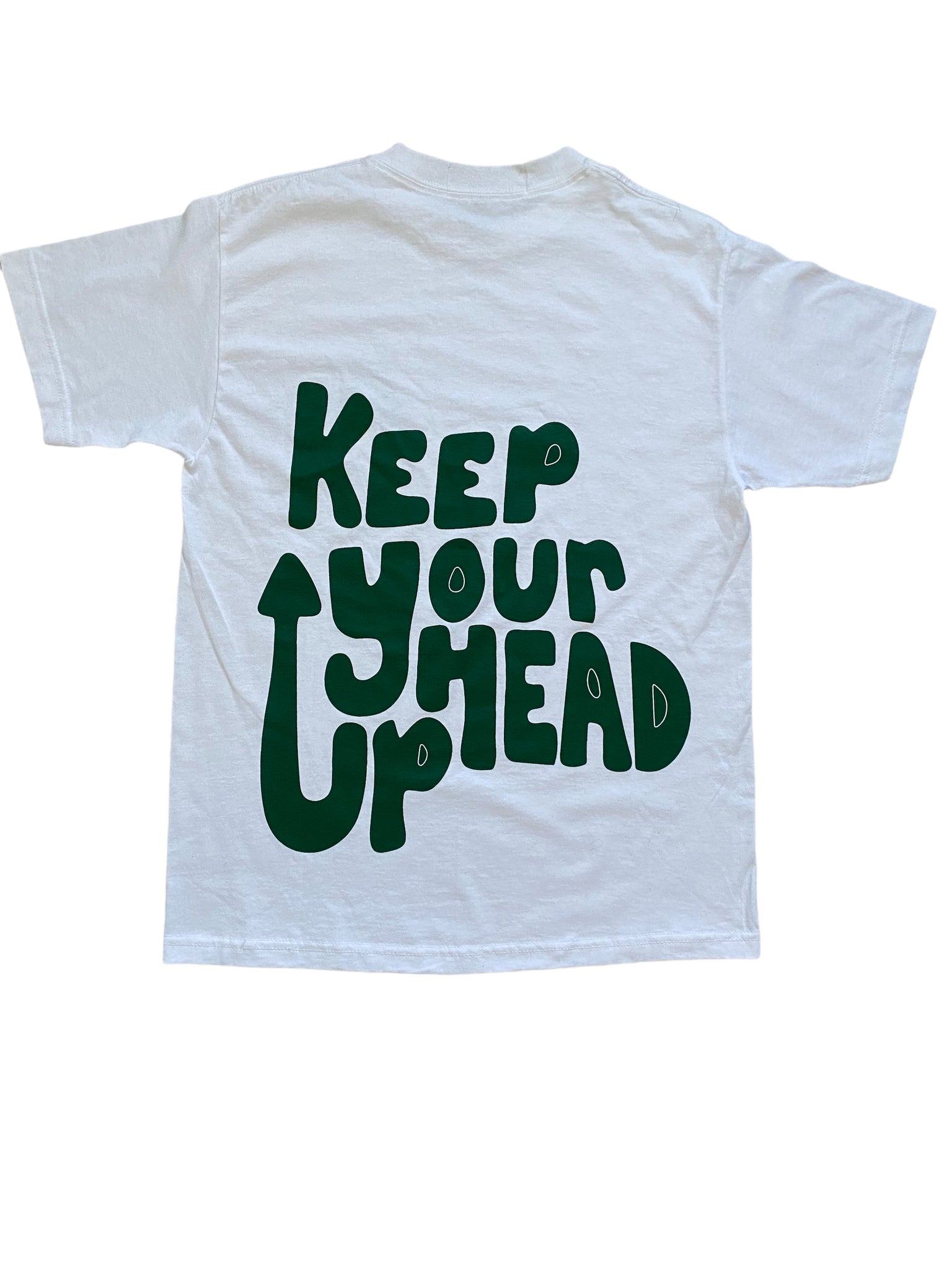 "KEEP YOUR HEAD UP" LOGO TEE